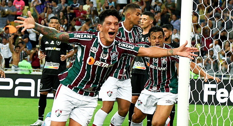 Germán Cano fez o gol da classificação para a final do Campeonato Carioca contra o Flamengo