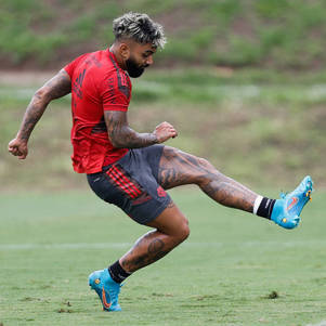 Gabigol, esperança de gols do Fla