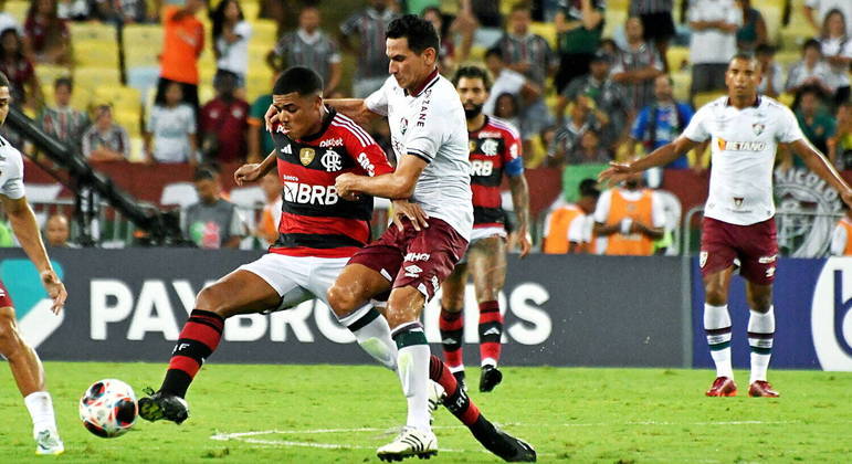Fluminense x Flamengo pela primeira fase do Campeonato Carioca