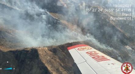 Fogo na Chapada começou na quinta-feira 