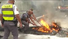 Após protesto e queima de pneus, Radial Leste tem vias liberadas