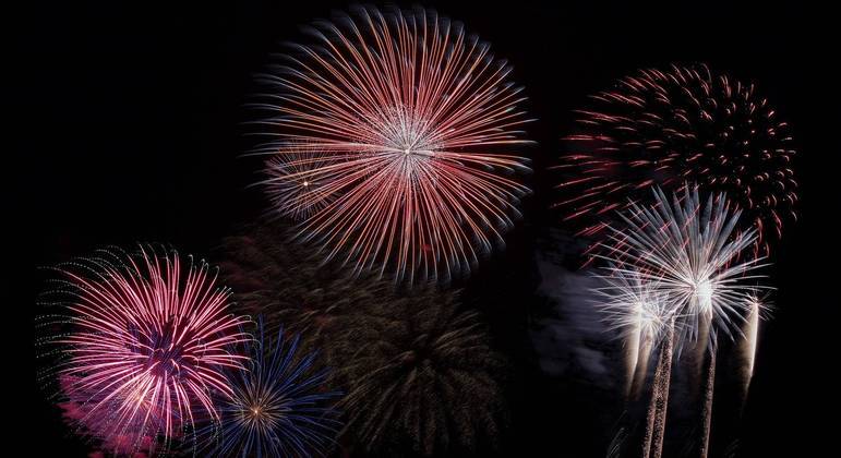 Tradicionais fogos de artifício, usados principalmente em festas de fim de ano, causam riscos