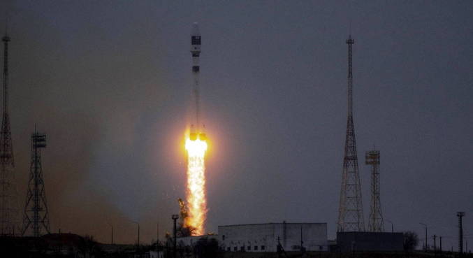 Rússia lançou foguete após dois adiamentos por problemas técnicos
