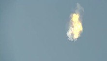 Starship: foguete mais poderoso do mundo, da SpaceX, explode no ar em seu 1º voo de teste 