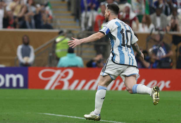 Foi o sexto gol do Messi no Mundial de 2022.