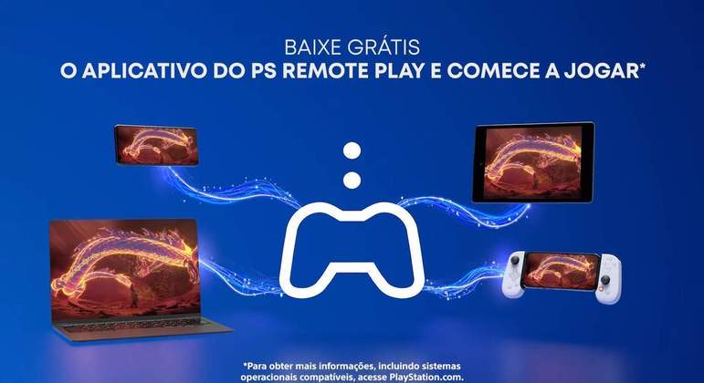 PS Remote Play permite acessar o console e jogar remotamente em