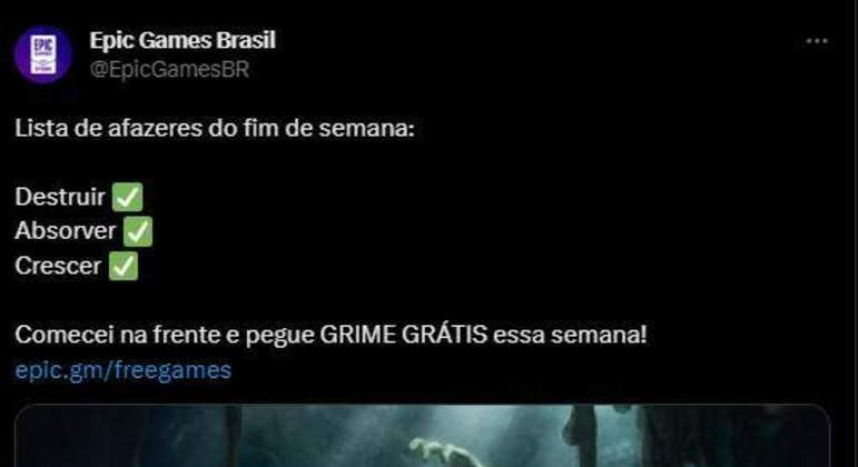 Atualizado: Epic Games dá bola fora anunciando jogo grátis não disponível  no Brasil - Cidades - R7 Folha Vitória