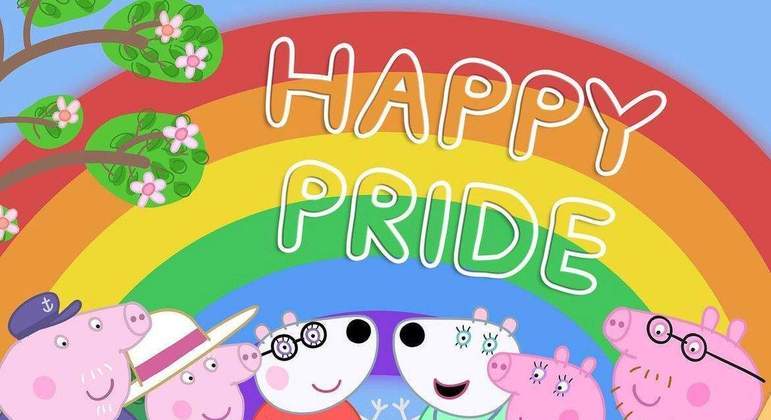 Peppa Pig celebra Mês do Orgulho LGBT