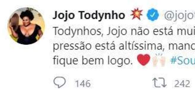 Jojo Toddynho passa mal e tem pico de pressão em A Fazenda - Eu, Rio!