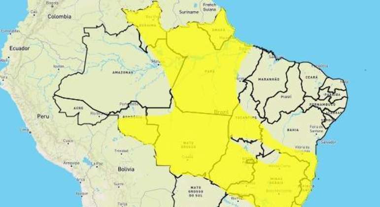 Inmet Emite Alerta De Perigo Potencial De Chuvas Intensas Para 65 Municipios De Ms Mato Grosso Do Sul G1