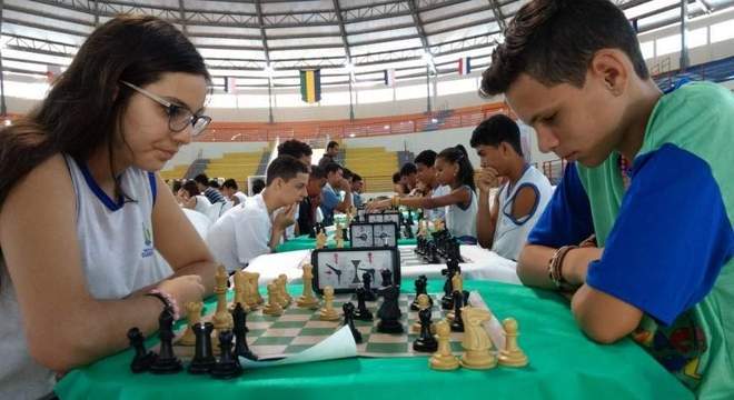 Alunos da rede municipal participam de Campeonato de Xadrez