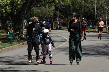 Uso de máscara em parques é obrigatório