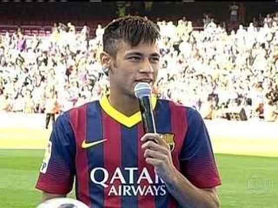 Foram oito taças no time catalão. Lá, Neymar fez 105 gols e 58 assistências em 186 jogos. Por conta disso, ele é o 12º maior artilheiro do clube espanhol.