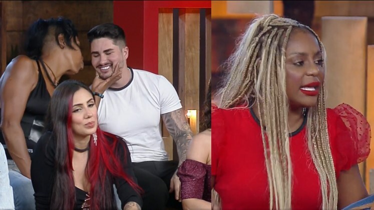 No cara a cara, Lucas esteve definitivamente na mira dos peões
e recebeu nada menos que 16 votos — incluindo dois com peso dois, decorrentes
do Poder da Chama Branca. Enquanto o coach chegou a ser beijado por Márcia Fu,
que o escolheu por falta de opção, o clima esquentou quando Cariúcha declarou seu voto. 
