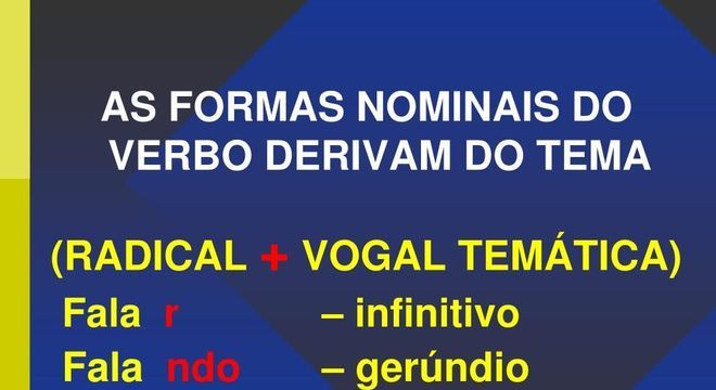 formas nominais