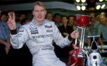 16º - O finlandês Mika Häkkinen, com 20 vitórias