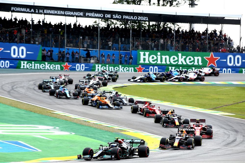 FÓRMULA 1 - Grid de Largada para o GP de São Paulo de F1 - 2023 - Tomada de  Tempo