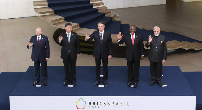 Foto foi tirada no Palácio Itamaraty