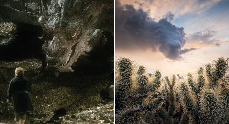 Fotógrafo clicou nuvem de tempestade com forma de 'dragão'