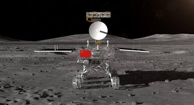 A sonda chinesa Chang'e-4 entra em modo de hibernaÃ§Ã£o durante a noite lunar, para poupar energia
