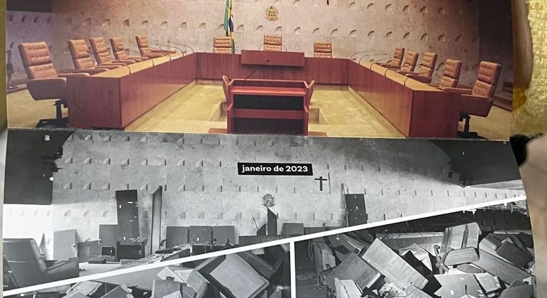 O antes e o depois do STF por causa da invasão em Brasília