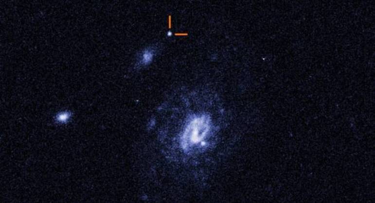 Essa é outra foto do LFBOT e revela que os cientistas não conhecem tão bem esse fenômeno quanto eles pensavam. Desde sua descoberta, em 2018, pouco eventos do tipo foram registrados, mas sabe-se que é um dos registros ópticos mais brilhantes conhecidos no universo