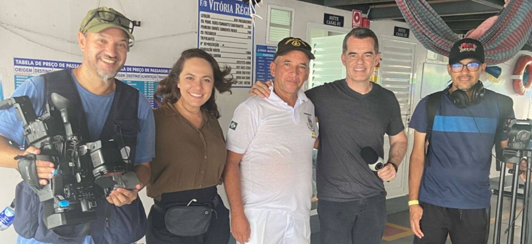 As reportagens foram feitas por Fábio Menegatti, a produção é de Gabriela Coelho, as imagens, de Pedro Lopes, com o apoio de Joab Silva e a edição de Alfredo Feierabend (Pedro Lopes/Record TV)