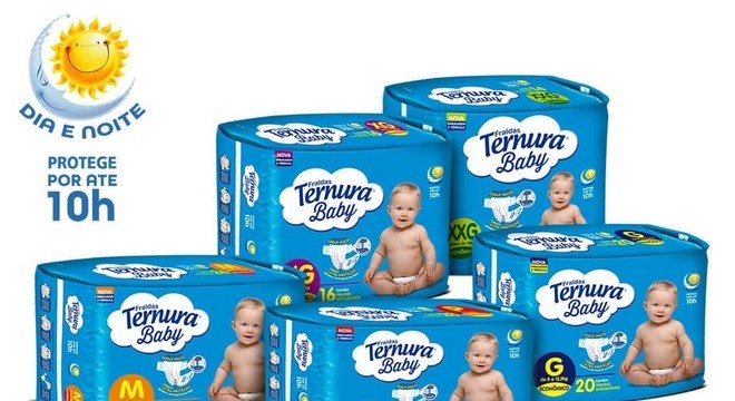 fralda ternura anvisa