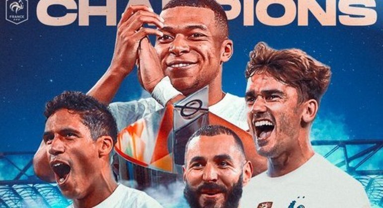 A capa do Twitter da seleção campeã