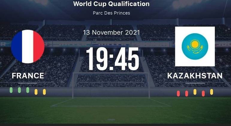 França X Cazaquistão