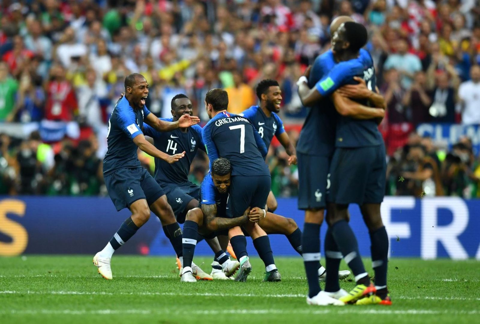 França x Croácia na final. Nike é campeã da Copa do Mundo 2018 » Mantos do  Futebol