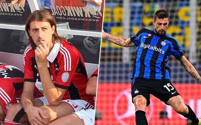 Francesco Acerbi (zagueiro / italiano / 35 anos): Milan – 2012 a 2013 / Inter de Milão – 2022 até o momento.