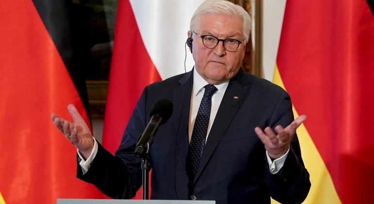 Presidente da Alemanha, Frank-Walter Steinmeier, lamentou não poder visitar Kiev