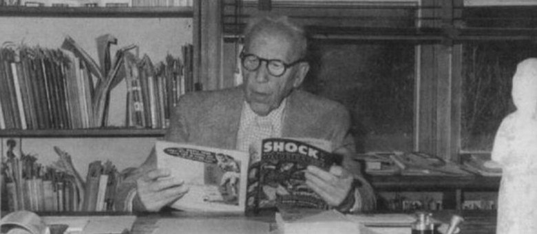 O psiquiatra e oportunista americano Fredric Wertham (E.B. Boatner (Sob Licença Creative Commons))