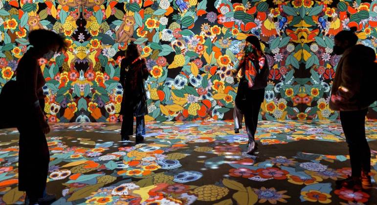 Espaços imersivos e 'instagramáveis' fazem sucesso entre os visitantes