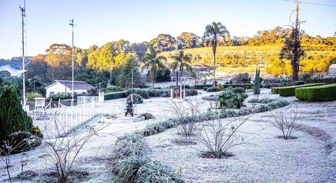 Maria da Fé (MG) registra -3,1º C e tem o dia mais frio do ano - Notícias - R7 Minas Gerais