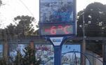 Os termômetros marcaram -6ºC na cidade de Urupema, em Santa Catarina. Em Quaraí, no Rio Grande do Sul, os munícipes também sofreram com as temperaturas negativas na madrugada e na manhã desta sexta (21)