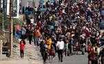 Fuga civis Faixa de Gaza