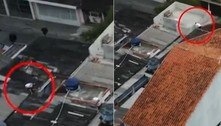 Polícia usa drone e captura traficante durante fuga por telhados em SP 