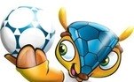 Fuleco - Brasil - 2014Muito usado em memes nas redes sociais, Fuleco foi a mascote escolhida para o Mundial no Brasil. Mais uma vez, um animal típico do país-sede serviu de inspiração para a seleção da mascote, que, no caso, foi o tatu-bola. O nome Fuleco representa a junção das palavras futebol e ecologia 