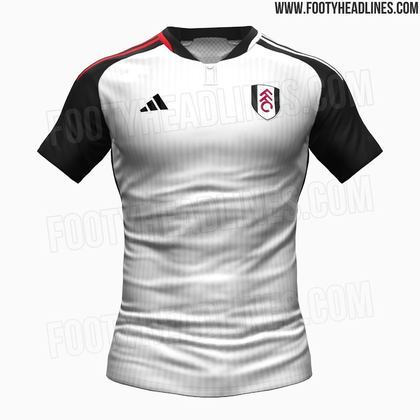 Fulham: camisa 1 (vazada na internet) / fornecedora: Adidas