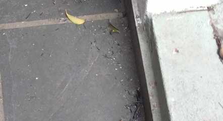 Fuligem no bairro da Vila Maria, zona norte da capital