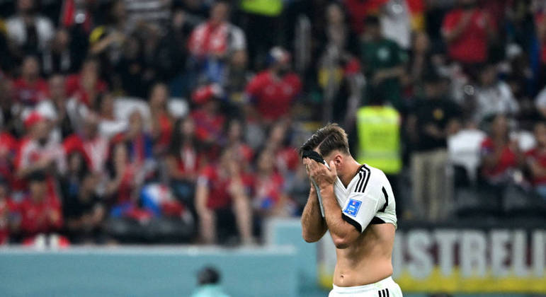 Füllkrug esconde o rosto com a queda da Alemanha da Copa do Mundo do Catar