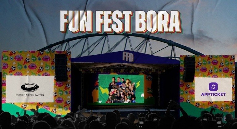 Fun Fest Bora acontecerá no Estádio Nilton Santos