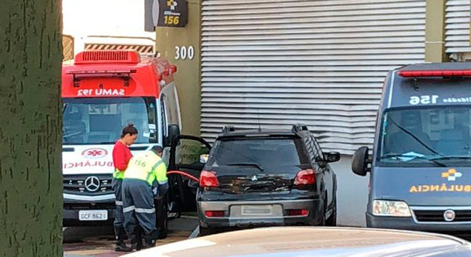 Funcionários foram flagrados desviando gasolina em posto do SAMU