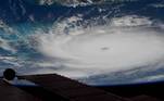 furacão dorian EUA Nasa espaço