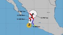 Furacão Orlene sobe para categoria 4 e segue em direção à costa do México no Pacífico 