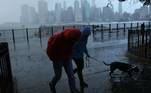Furacão Sandy em Nova Iorque em 30 de outubro de 2012