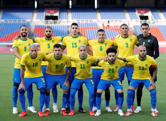 Brasil empata no futebol após ficar com um a menos boa parte do jogo -  Esportes - R7 Olimpíadas