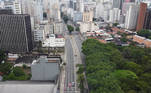 SP - AVENIDAS-VAZIAS-CENTRO - GERAL - Avenidas vazias no centro da cidade de São Paulo, SP, neste sábado, 02. 02/01/2021 - Foto: RONALDO SILVA/FUTURA PRESS/FUTURA PRESS/ESTADÃO CONTEÚDO
